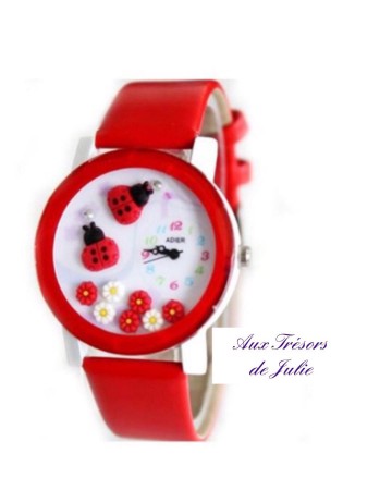 Montre "Coccinelle"